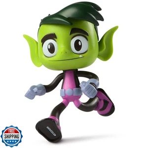 DC Comics Teen Titans Vai! Twisty Titans, Beast Boy, Modellino flessibile, K - Foto 1 di 5