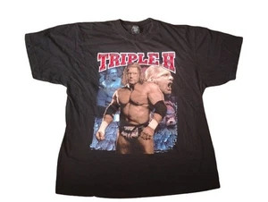 Vintage Triple H Cotton Heritage Gr. Large USA WWE WWF Wrestling TShirt Rare - Bild 1 von 8