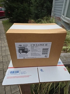 Badger Air-Brush 180-11 E46046 Air Brush Compressor Cyclone II, NEW - Image 1 of 4