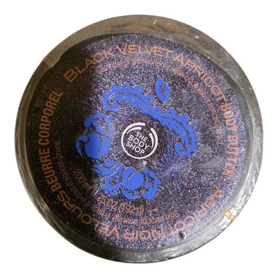 THE BODY SHOP Black Velvet Apricot Body Butter Cream Lotion 6.75 oz *RARE* - Image 1 of 4