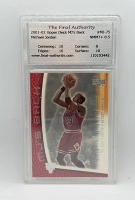 2001-02 Upper Deck Mj's Back Michael Jordan - Image 1 of 2
