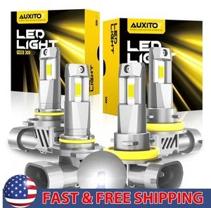 4x 9005+H11 LED Headlight Combo High Low Beam Bulbs Kit Super White Bright Lamp - Picture 1 of 16