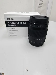 Sigma 18-200mm F3.5-6.3 DC MACRO OS HSM Lens for Sony - Picture 1 of 6