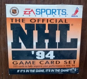 EA Sports EL OFICIAL NHL 94 - 225 Juego de Cartas Difícil de Encontrar - Imagen 1 de 4