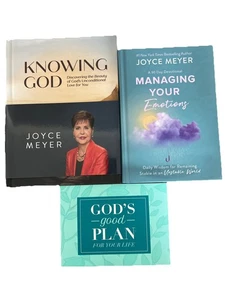 Lot of 3 Christian Devotional Books Joyce Meyer W - Imagen 1 de 7