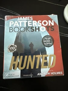 Hunted by James Patterson 2016 3-Disc CD Unabridged Audiobook BookShots Series - Imagen 1 de 3