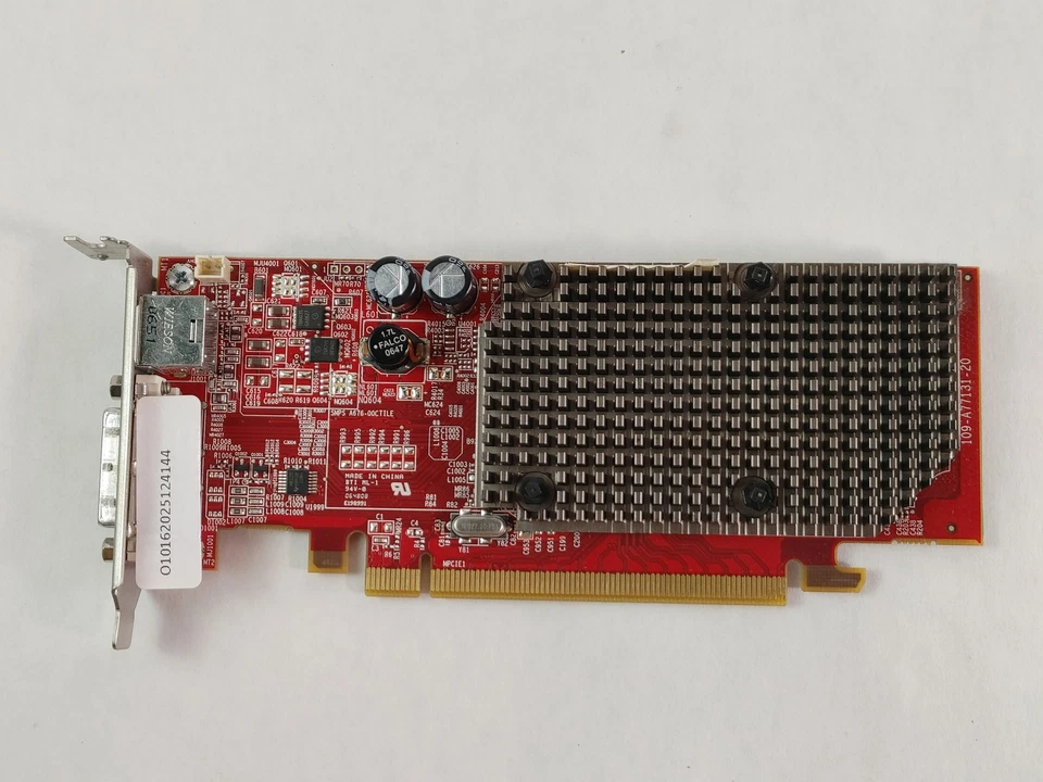 ATI AMD Radeon X1300 128 MB DDR2 PCI Express 2.0 x16 Low Profile Video Card - Image 1 of 4