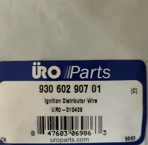 Distribuidor de encendido URO cable verde 93060290701 PARA PORSCHE 911 cupé Targa - Imagen 1 de 7