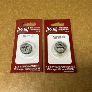 K&S (No. 461/416) Precision Threading Dies (NIB) - Picture 1 of 1