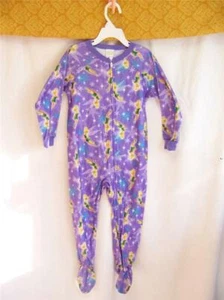 PIJAMAS Campana MANTA PARA DORMIR Lanza PÚRPURA Pijamas Niñas 4T PJs Hadas Nuevo - Imagen 1 de 2
