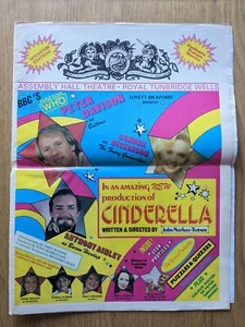 Doctor Who Cinderella Pantomime Tunbridge Wells Peter Davison Souvenir Brochure - Picture 1 of 12