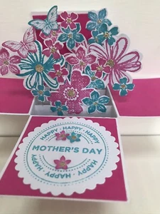 Mothers Day Pop Up Card In A Box. - Picture 1 of 6
