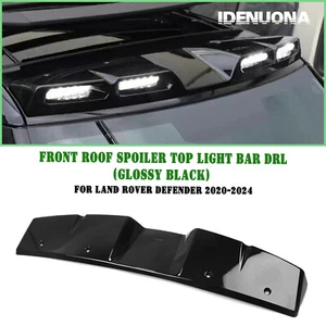 Für Land Rover Defender 90 110 2020-2025 2022 Vordere Dach Ober Lichtleiste DRL - Picture 1 of 21