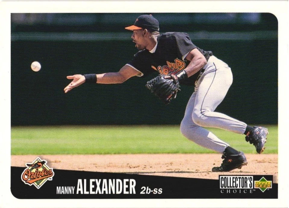 1996 Collector's Choice #53 Manny Alexander Baltimore Orioles - Image 1 of 2