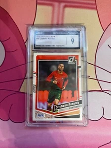 CRISTIANO RONALDO 2023-24 DONRUSS FIFA #44 CGC 9 - Picture 1 of 2