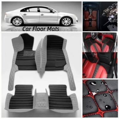 For Chevrolet Malibu Car Floor Mats Luxury Custom Auto Carpets Foot Accessorie - Image 1 of 4