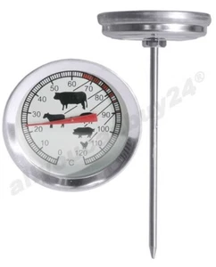 Bratenthermometer Fleischthermometer Grillthermometer aus Edelstahl für Backofen - Bild 1 von 1