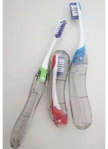 Travel Folding Toothbrush (6 Pack) - Colors Vary - Picture 1 of 2