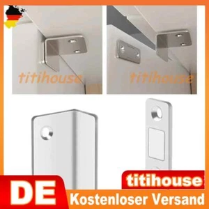 2/4x Extrem Stark Schrank Tür Türmagnete Magnetschnäpper Möbelmagnet L Form - Bild 1 von 10