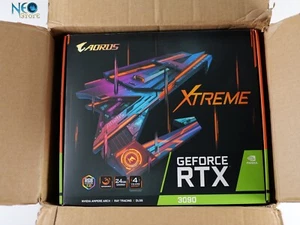 GIGABYTE AORUS GeForce RTX 3090 XTREME WATERFORCE 24GB GDDR6X Grafikkarte - Bild 1 von 5