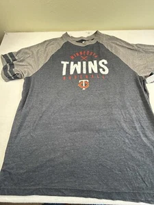 Minnesota Twins TShirt from Fanatics MN Twins MLB Shirt Sz 2XL Jersey Style New - Picture 1 of 7