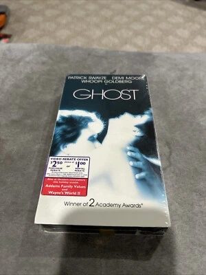 Ghost Vhs Video Tape New Sealed McDonald's Watermark Original Factory 1990 - Image 1 of 3
