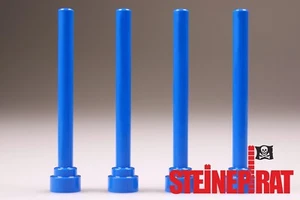 LEGO® 4x 3957b (-NEU-) Antenne / Stange / Stab / Mast / blau / 4166140 30064 - Picture 1 of 1