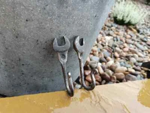 Spanner wall hook hand forged - Picture 1 of 5