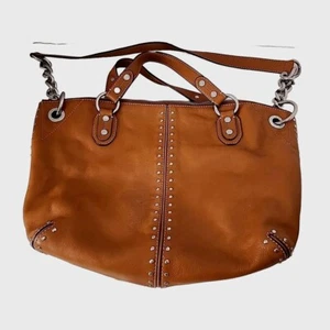 Michael Kors Uptown Astor Studded Leather Bag Crossbody Adjustable Chain Strap - Picture 1 of 24