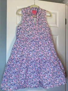 Vestido Lilly Pulitzer para Mujer Novela en Niveles Multi Divertido Sol Repetir Bolsillos M - Imagen 1 de 8