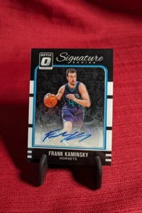 FRANK KAMINSKY Auto 2017 Panini Optic Signature Series - BADGERS, HORNETS - Picture 1 of 2