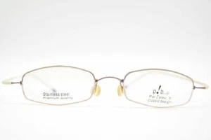 Par!Bleu p!b 3702 48[]18 145 Braun oval Brille Brillengestell eyeglasses Neu - Picture 1 of 3