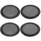 4Pcs 6.5in Car Audio Subwoofer Speaker Grill Cover Mesh Net Protect Guard Metal