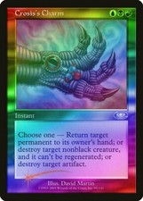 Crosis's Charm FOIL Planeshift HEAVILY PLD Blue Black Red Uncommon CARD ABUGames