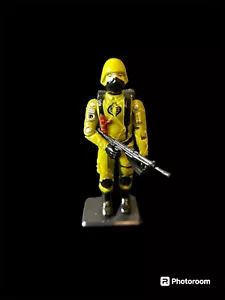Python Patrol Officer Cobra Black Major GI Joe Vintage 1983 Style w/Filecard 🐍 - Picture 1 of 5