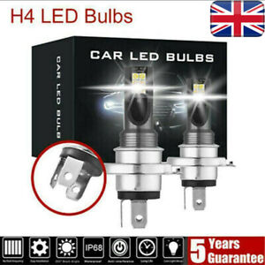 2*9003 H4 LED Headlight Bulb Kit High-Low Beam Super Bright 120W 8000LM 6000K_UK