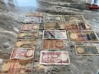 vintage middle eastern paper money