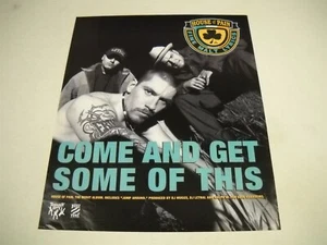 HOUSE OF PAIN Fine Malt Lyrics COME AND GET SOME OF THIS 1992 Promo Display Ad - Picture 1 of 1