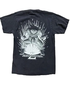 Vintage 1990s Dragon Ball Z Black and White Goku Sayain Saga Graphic T-Shirt - Bild 1 von 6