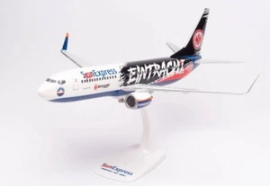 New! Herpa 613125 Sun Express B737-800 "Eintracht Frankfurt SGE Express" - 1:100 - Picture 1 of 1