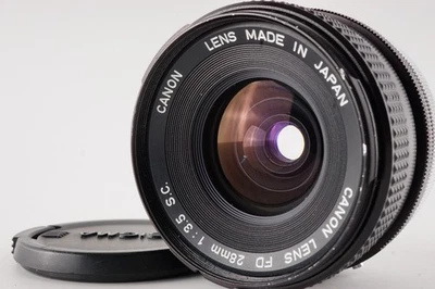 【Exc+5】Canon FD 28mm F/3.5 S.C. Lente gran angular MF de JAPÓN Foto 1 de 4
