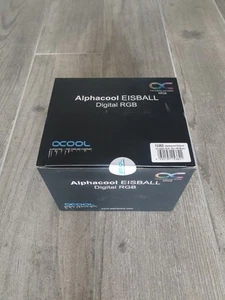 Alphacool Eisball Digital RGB 700ml Reservoir Acrylic (D5/VPP Ready) - Photo 1/4