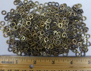 x500 Military Standard Split Lock Steel Washers (#8) MS35338-42 NEW - Bild 1 von 2