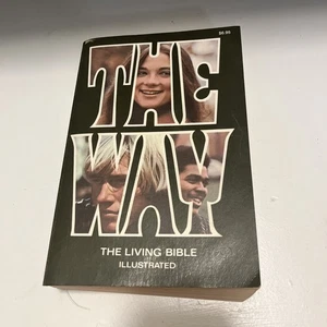 The Way 1978 The Living Bible Illustrated Vintage Religious Book 23rd Printing - Picture 1 of 6