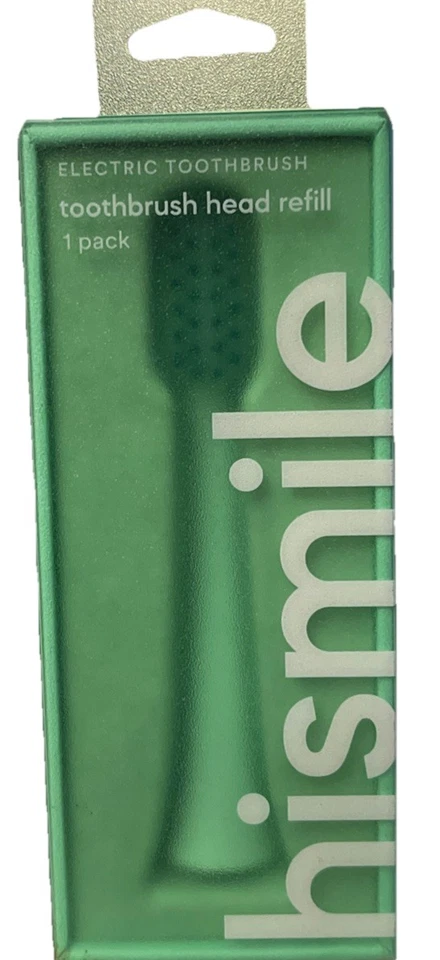 Hismile Electric Toothbrush Head Refill 1 Pack Light Green