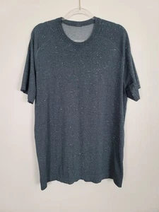 Men’s Lululemon Metal Tech Vent Short Sleeve T-Shirt Size XL Blue Gym Running - Picture 1 of 7