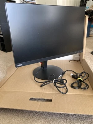 Lenovo ThinkVision T24i-10 24" VGA DP HDMI LCD Monitor - Image 1 of 4