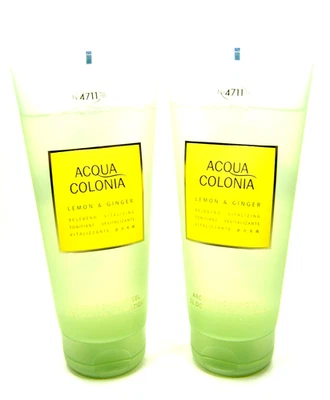 4711 Acqua Colonia Lemon & Ginger Shower Gel / Duschgel 2 x 200 ml