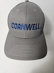 Cornwell Adjustable Snapback Trucker grau/blau Camo Mesh Outdoor neu unbenutzt - Bild 1 von 8