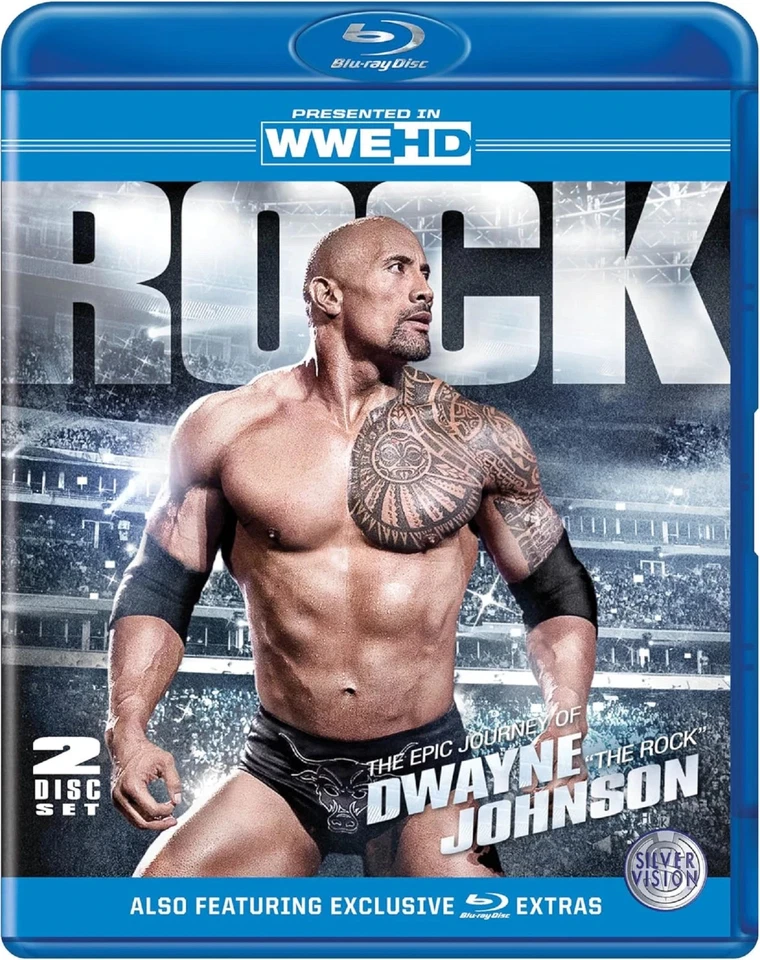 WWE - THE EPIC JOURNEY OF DWAYNE "THE ROCK" JOHNSON Blu-ray Original UK Release - Image 1 of 1